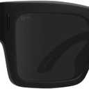 Spy Optic Bowery, Square Sunglasses, Color and Contrast Enhancing Lenses (Matte Black)
