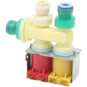 W10258562 Refrigerator Water Inlet Valve For Whirlpool Refrigerator Water Inlet Valve Refrigerator Ice Making Water Inlet Valve Parts Replacement, Replaceable Model WPW10258562 AP6018030 PS11751331