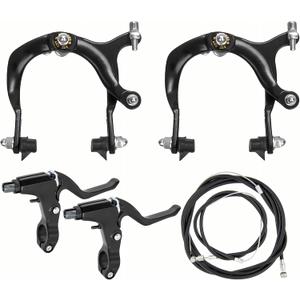 Bike Brakes Calipers Set,Side Pull Brake Set,69-96mm Reach,for Bike C Shape Brake Aluminum Bicycle Brake