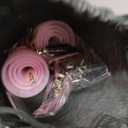 6 Pack Super Jumbo Self Grip Hair Rollers Pro Salon Hairdressing - Big Curlers Create Volume For Long Hair (Pink)