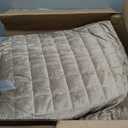Quilted Velvet Pet Blanket / Throw, 13 x 20