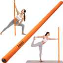 Yoga Stick, Upgraded 5ft Sturdy Steel Mobility Stick, Adjustable Exercise Equipment for Stretching, Flexibility & Balance, Physical Therapy & Posture Correction, Shoulder & Back Relaxation