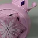 Bubble Wands for Kids Girls - LED Light & Music Bubble Machine: 3 AA Batteries & 2 Bubble Solutions, Outdoor Party Birthday Toys for Toddlers, Gift for 3 4 5 6 7 8 Year Old Girls (Pink)