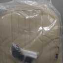 Car Seat Covers,Car Seat Protector Waterproof,Seat Covers Full Set, Car Seat Protectors,Automotive Seat Covers Fit for Most Cars Beige