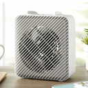 PACK OF 4 Pelonis 1500W 3-Speed Electric Fan-Forced Space Heater White