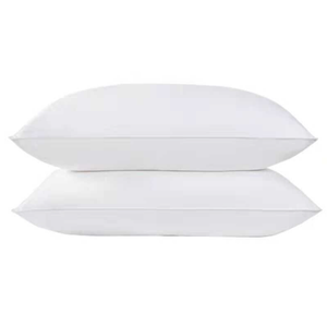 100% Brushed Microfiber Pillowcases Set of 2, Soft and Cozy, Wrinkle, Fade, Stain Resistant (White, Queen)