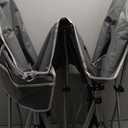 ZENPETIO Camping Cot for Adults, Heavy-Duty Portable Cot Bed with Mattress, Foldable Padded Sleeping Cots for Camping Travel Tent Day Bed Outdoor & Home Guest, Max Load 500 LBS, 75x28x15