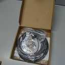 Recessed to Pendant Light Converter Kit - 6 Inch Can Light Conversion, Includes E26 Socket, Mounting Bracket, Round Ceiling Plate & 3D Black Cover