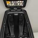 Glad Slim Trash Can with Clorox Odor Protection - Narrow Kitchen Garbage Bin with Soft Close Lid, Step On Foot Pedal and Waste Bag Roll Holder, Stainless Steel, 12 Gallon/45 Liter