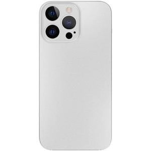 Case foriPhone 15 Pro Max/15 Pro/15 Plus/15, Frosted PP Shockproof Cover Lens Protective Support Wireless Charging Case (White,15 Pro Max)