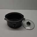 Crock-Pot 4-Quart Manual Slow Cooker, Black
