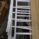 BABELIO Safety Gate Door Fits for Stairs, Narrow and Wide Doorways with Auto Close, Easy Install, No Drilling, Pressure Mounted for Baby, Child, Pets, Dog/Puppy, 26''-40'', White