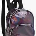 USPECLARE Clear Mini Backpack Stadium Approved for Little Boys & Girls, Transparent Backpack for Concert, Festival, Sport Events