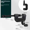 Professional Brake Anchor Pin & Bushing Removal Tool  10-Ton Heavy-Duty Design, Brake Anchor Pin Press Compatible with Class 6-8 Commercial Vehicles