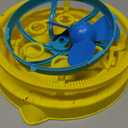 Bubble Gun Bubble Machine Dinosaur Bubble Blower Toy for Kids and Toddlers Bubble in Bubble Gun Party Favors Birthday Christmas Easter Gift for 3 4 5 6 7 8 9 Years Old Boys and Girls (Blue)