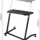 UNISKY Cycling Desk, Mobile Foldable Multi-Functional Bike Trainer & Treadmill Desk