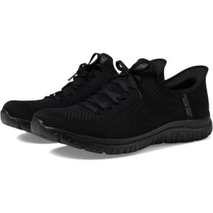 Skechers Women's Virtue-Divinity Sneaker, Black/ Black=BBK, 9.5