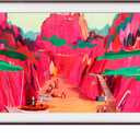 Samsung 65 The Frame Customizable Bezel (2025 Model), Magnetic, Quick and Easy Installation, VG-SCFF65BWBZA, Modern Brown, 65 Inch Pro