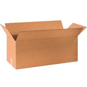 BOX USA 30x12x12 Long Corrugated Boxes, Long, 30L x 12W x 12H, Pack of 15 | Shipping, Packaging, Moving, Storage Box for Home or Business, Strong Wholesale Bulk Boxes