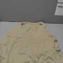 SOLY HUX Women's V Neck Sweater Vest Sleeveless Knit Pullover Tank Top with Pockets Pure Khaki Medium