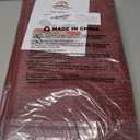 BEQHAUSE Dirt Trapper Door Mat 20" x 48", Non-Slip Washable Doormats Entrance Mat, Dirt Resistant and Absorbent Welcome Mat, Low Profile Floor Mats for Front Back Door and Entryway, Red