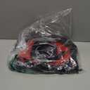 Case for Galaxy Tab A9 Plus Case 11 Inch with Screen Protector/Rotating Stand/Pen Holder,Military Grade Shockproof Cover for Samsung Galaxy A9+/A9 Plus Tablet Case (SM-X210/X216/X218) (Black Red)