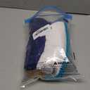 FUAMEY Puppy Puffer Jacket, Warm Padded Pet Snow Vest, Cute Windproof Dog Clothes, Waterproof Outdoor Lightweight Dog Hoodie, Chihuahua Poodles Yorkshire Pet Apparel, M/16 (Blue)