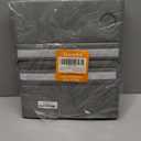 SpaceAid 4 Pack Bed Sheet Organizers and Storage, Foldable Organizer for Linen Closet, Sheets Set Folder Keeper with Window XL (Queen & King Size) Organizing Bedding Container, Gray 91ZDSN-SL01-G4, Gray