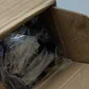 Room Divider 3-Panel Privacy Screen, Portable Screen Steel Frame with Hook&Loop for Home, Office, Classroom, Studio, Meeting (Black