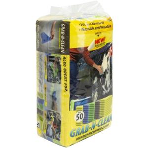 S&T INC. Schroeder & Tremayne 11.5 in. L X 11.5 in. W Microfiber Cleaning Cloth 50 pk