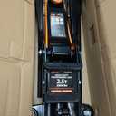 AV Steel Floor Jack 2.5 Ton (5500 lbs), Low Profile Floor Jack with Single Piston Pump, Heavy Duty Steel Hydraulic Jack for Car, Jack for Car with Lifting Range 3.4'' to 14.6''