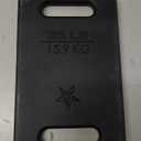 Yes4All Cast Iron Rucking Weight for Backpack, Training Weight Plate with Ergonomic Rounded Handle, Protective Glossy Finish for Weighted Walking, Hiking, Rucking, Resistance Workout