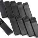 (10-Pack) HLN8255 Belt Clip for Motorola CP200 CP200D CP140 CP150 CP180 CP040 GP3688 EP450 PR400 Two Way Radios PMNN4251 NNTN4497 NNTN4970 NNTN4851 Battery