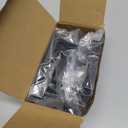 VCE Brush Wall Plate with Bracket, Cable Pass Through Insert Single Gang Decorator Wall Cover for Low Voltage Cables, Cord Hider for Wall Mount TV, Home Theater System, Black (2-Pack)