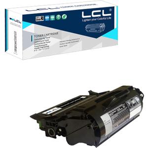 LCL Remanufactured Toner Cartridge Replacement for Lexmark T650A11A T650A21A T650 T652 T654 T650n T650dn T650dtn T654dtn T656dne TS654dn TS656dne T652n T652dn T652dtn T654n T654dn (Black 1-Pack) (Regular)