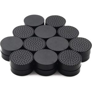 24 Pack Invisible Pot Feet with Enhanced Non-Slip Surface Grip Plant Pots and Flowers, Solid Rubber Pots Risers, Pot Lifters for Indoor or Outdoor Planters