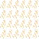 Bright Creations Wooden Mini Easel Stand for Desk or Tabletop (9 x 13.5 Inches, 24 Count)