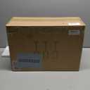 3-Light Pendant Light, Indoor Glass Hanging Light Fixture, Adjustable Height, Brushed Nickel Finish for Kitchen Dining Room (White)