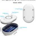 WiFi Water Leak Detector for Home with App Notification, 1 2.4Ghz Gateway + 6 WD61 Sensor, 120dB Water Flood/Drip Alarm for Basement/Kitchen/Bathroom/Toilet/Laundry Room,Sink/Pipe/Faucet Leakage Alert