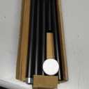 Shower Curtain Rod Adjustable 31-79", Anti-Rust Shower Rod & Spring Tension Shower Rod No Drill, Black Shower Curtain Rod for Bathroom Tension Rod