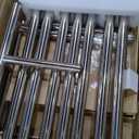 Adjustable Heavy Duty Portable 10FT X 20FT Pipe and Drape Backdrop Kit (Black Drape) Quick Set Up Without Tools for Wedding&Party&Event&Photography&Show&Display