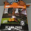 Joiedomi 8 FT Halloween Inflatable Scary Tree with Ghost Decorations, Pumpkin and Tombstone, Blow Up Inflatables with Build-in LEDs for Halloween Party Indoor, Outdoor, Yard, Garden, Lawn Decorations