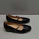 hingswink Mary Jane Shoes Women Low Heels Dress Shoes Pumps Low Heel 2 Inch Chunky Heel Mary Janes Pumps with Adjustable Ankle Strap for Women Dressy Casual (9, Black)