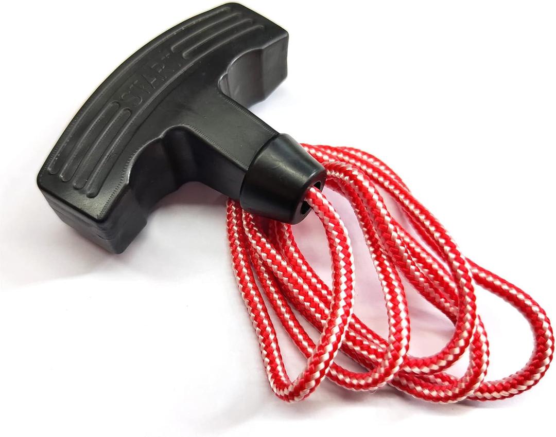 Ayellow 41A2828 Garage Emergency Release Pull Rope Cord Handle Kit Garage Opener, Red Black