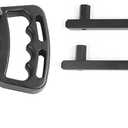 Front & Rear Aluminum Grab Handles Grip Handle Grab Bars for Jeep Wrangler JK JKU Sports Sahara Freedom Rubicon X & Unlimited X 2 Door 4 Door 2007-2018