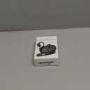 Open Ear Headphones, Bluetooth Headphones 5.3 Sports with Smart Digital Display, 36H Playtime, IP54 Waterproof, Wireless Earbuds Lightweight Design Fit Cycling, Running, Workout (Black) (Small)