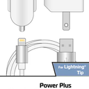 eZGear Power Plus Charging Essentials Kit + ZGear Black Cable