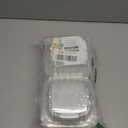 Polystyrene Hinged-Lid Container 6 Inch Wide x 3.1 Inch High for Mini Cake Pan - Pack of 25