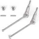 HAIBOXING 1/18 Steel Front CVD Drive Shafts, RC Parts for HBX18859 18858 18868 RC Cars Pins+Lock Nut M3 Included(M1884)