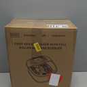 Foot Spa Bath Massager with Heat, Epsom Salt,Bubbles, Vibration and Red Light, Tub for Stress Relief,Foot Soaker, Christmas Gifts Birthday Gifts for Mom Dad Women Men Her Him (Black/White)